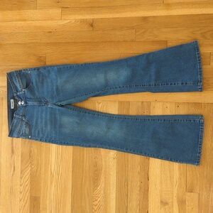 Blue Savvy Classic Blue Flared Women's Jeans Size 5/27